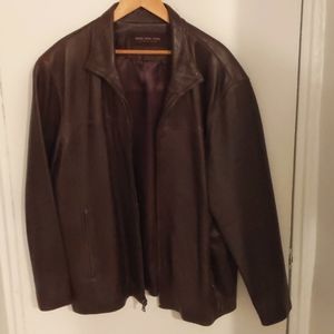 Marc New York genuine leather jacket XL